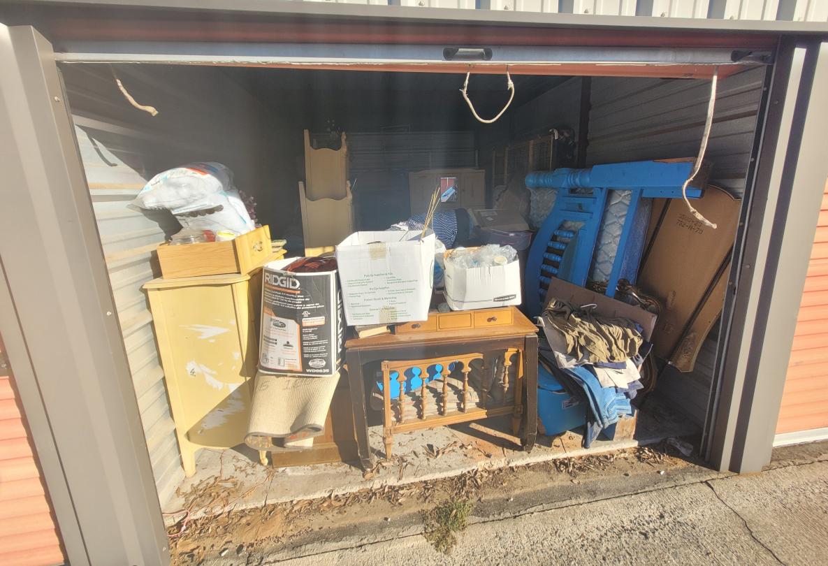 Storage Unit Auction in E. Dublin, GA at Curry RentalsMarket Square